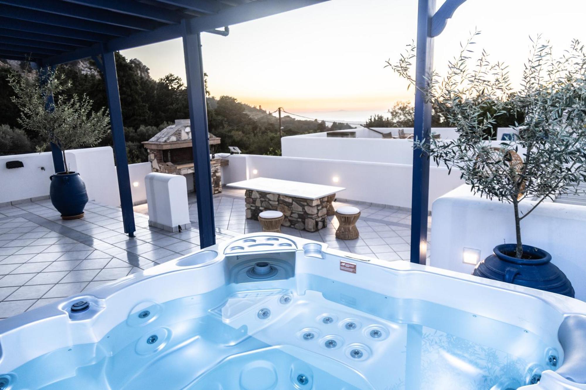 Villa Giannis & Maria Sunset House Lagoudi Zia Exterior foto