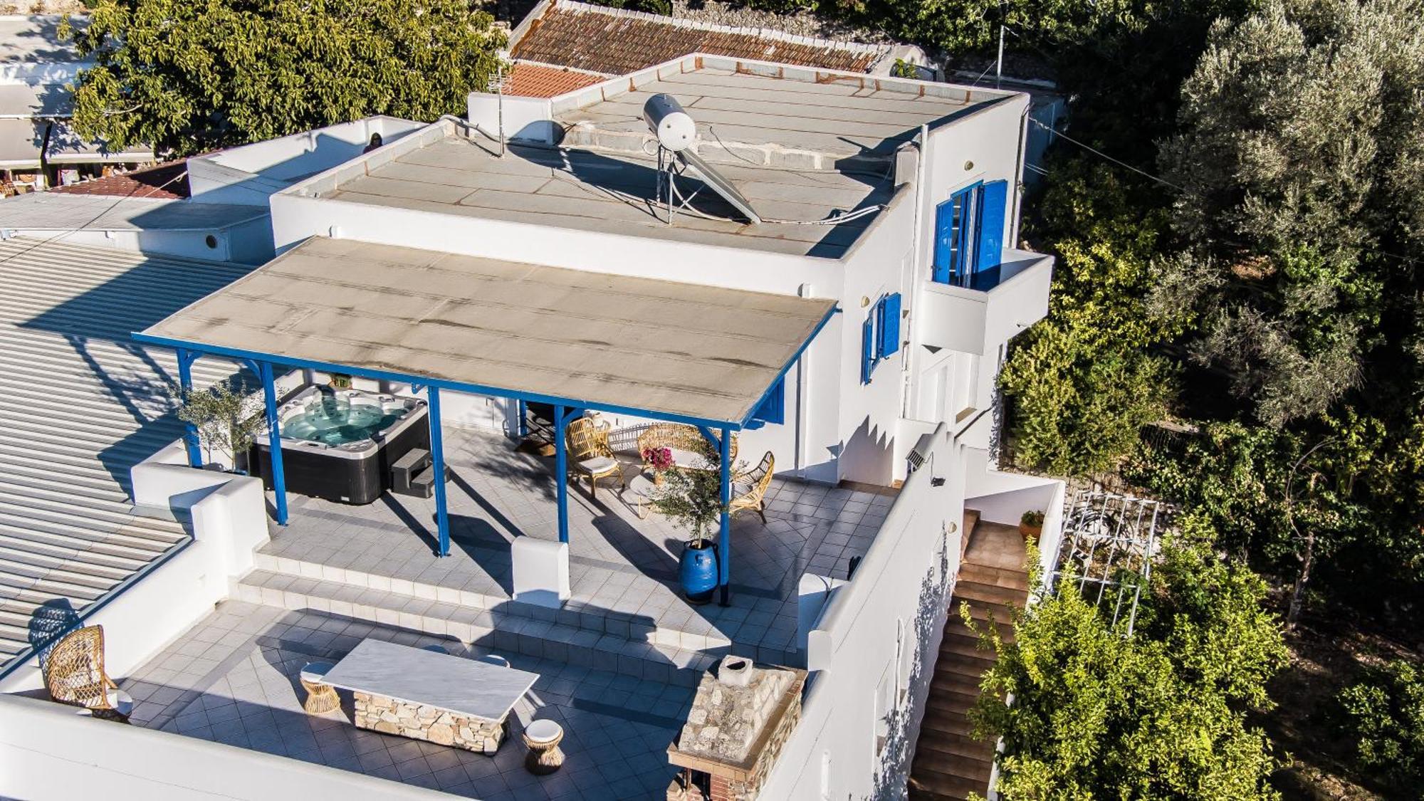 Villa Giannis & Maria Sunset House Lagoudi Zia Exterior foto