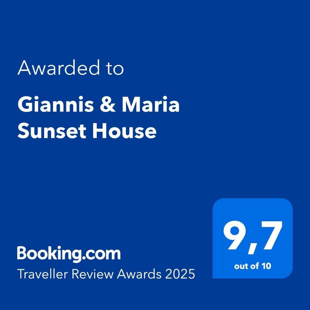 Villa Giannis & Maria Sunset House Lagoudi Zia Exterior foto